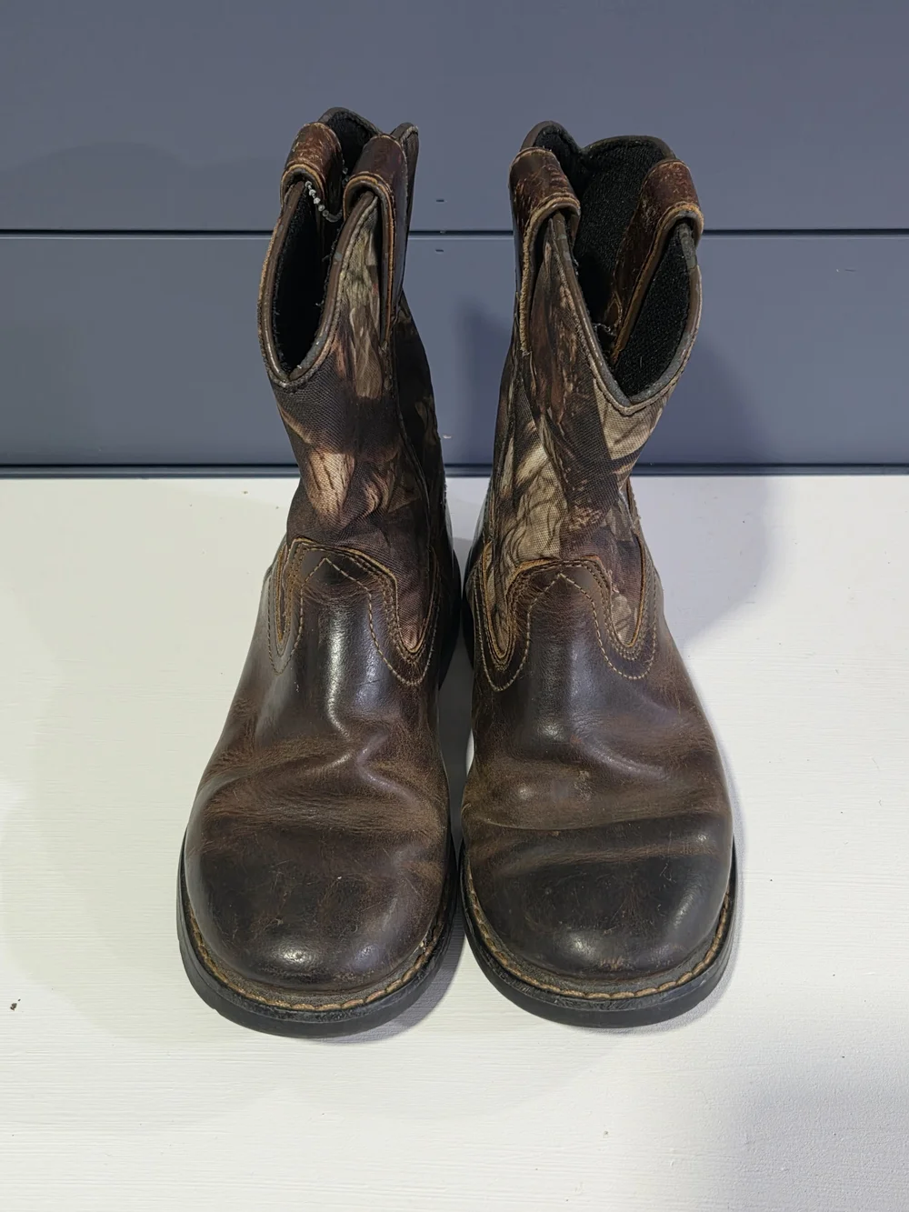Ariat Camo Boots Youth Size 2.5